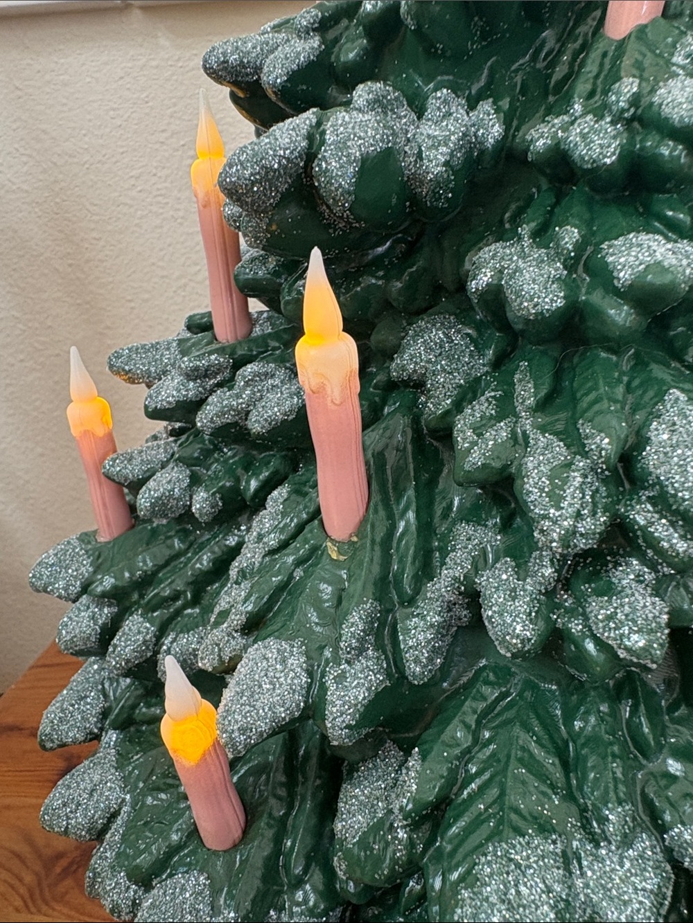 NWT John Derian for Target LED Battery Christmas Tree Blow Mold Table Decor - Picture 3 of 7